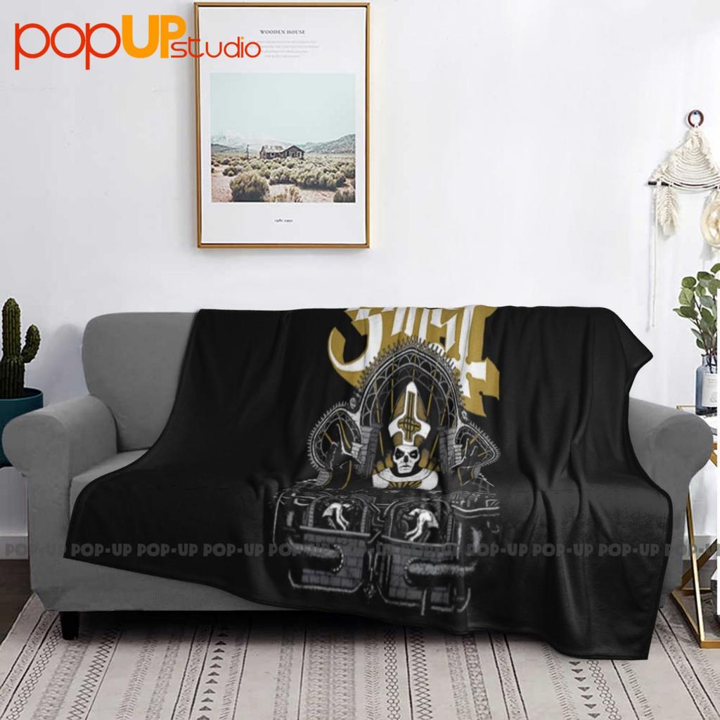 Ghost Bc Band Metal Black Father 2016 Rare Vintage Ultra-Soft Blanket Quilt Winter Sofa Cover Bed Covers
