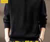 Men's High-End Heavyweight Cotton Color Block Polo Sweater - 2025 Spring/Autumn Collection