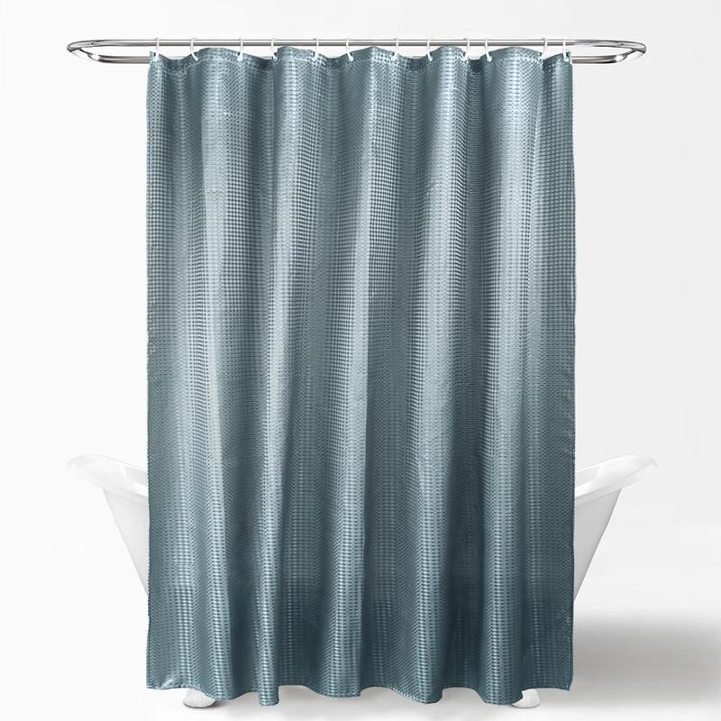 

LISM Thick Waffle Polyester Shower Curtain