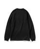 GORDON MILLER Men's Pocket Long Sleeve T-Shirt, Solid Color, Size XL, Black, 1745155