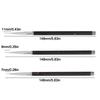 3PCS Black Nail Art DIY Brush Set Nylon Hair Nail Art Liner Brushes  Home Salon