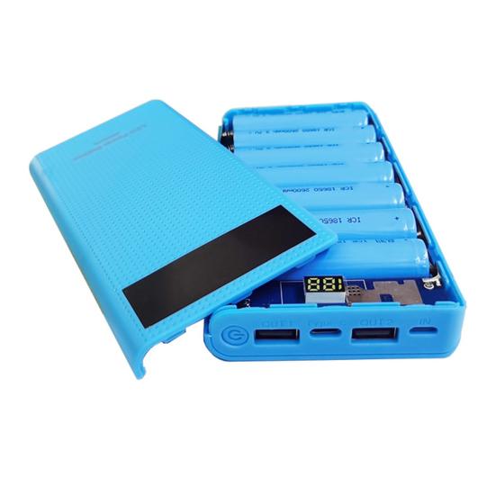 18650 Battery Box Overcharge Overcurrent Protection Dual USB Output Repeatable Replacement Digital