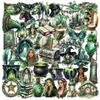 50 Transparent Forest Witch Sticker Pack Waterproof Transparent PET Handbook Material Decorative Guitar Notebook