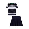 Polo Ralph Lauren Girls  Stripe Cotton Sweater   Skirt Set  Cwpo2stg2u20034410 