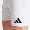 Adidas Real Madrid 24/25 Home Shorts Elastic Comfort Soccer Shorts Kids Bottoms White IU5008