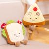 Fun Food Plush Toy: Taco, Fries, Pizza, Bread, Sandwich Doll Ornament