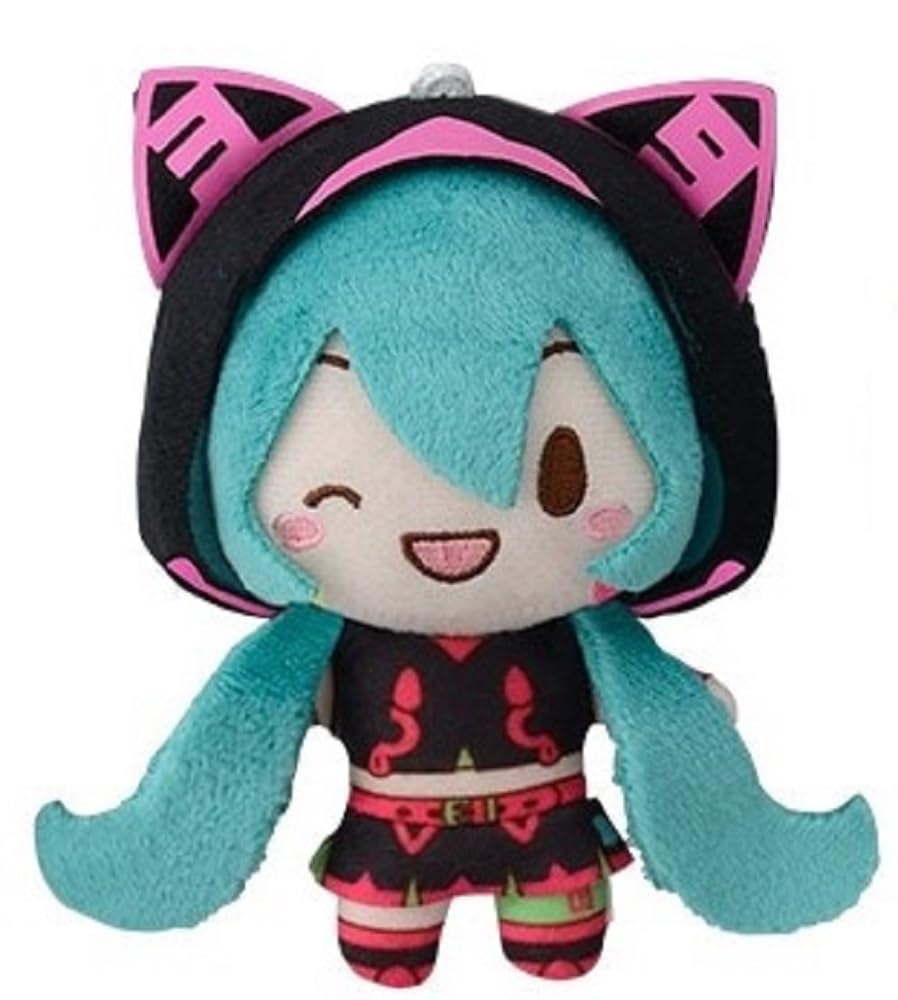 

Hatsune Miku Series Fluffy Mascot Hatsune Miku ~Live Ver.~ (Stage CostumeWink)