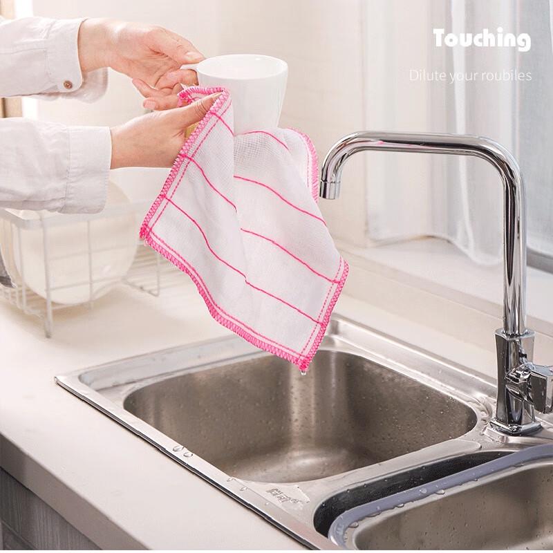 Qianxing 8-Layer Cotton Dishcloths