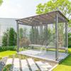 Transparent Rain Tarpaulin Thickened Windproof Rainproof Tarp Multipurpose Rainproof Tarp Cover for