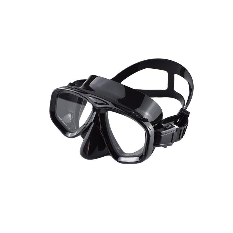 YBLKJ M2028S Large Frame Silicone Diving & Snorkeling Mask Adult Universal