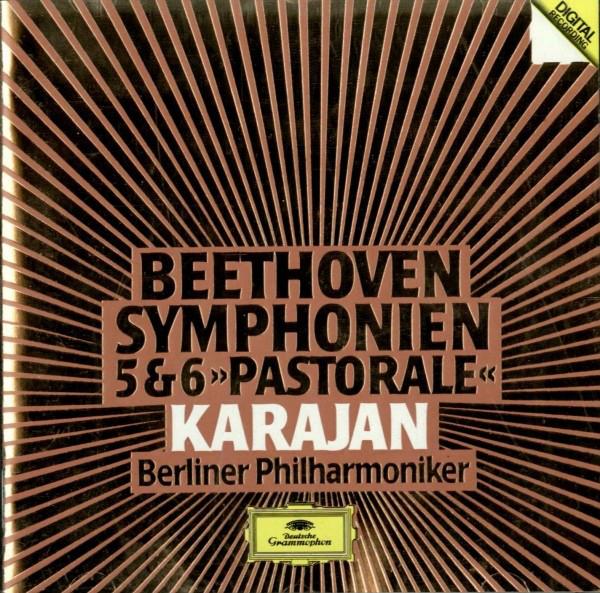 

CD LUDWIG VAN BEETHOVEN - HERBERT VON - Symphonien 5 & 6 Pastorale 4139322 Deutsche Grammo 1984 Non Japan Classical Used