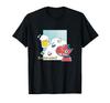 Koderanni! Akabeko, Okiagari Koboshi, Beer, Dialect, Fukushima, Aizu, Extremely Hot Summer, Ice-Cold Mug, Men's and Women's T-Shirt