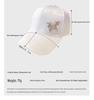 Koreanische Strass Schmetterling Baseballkappe - Vielseitiger Sonnenschutzhut mit Spitzenmuster für Damen