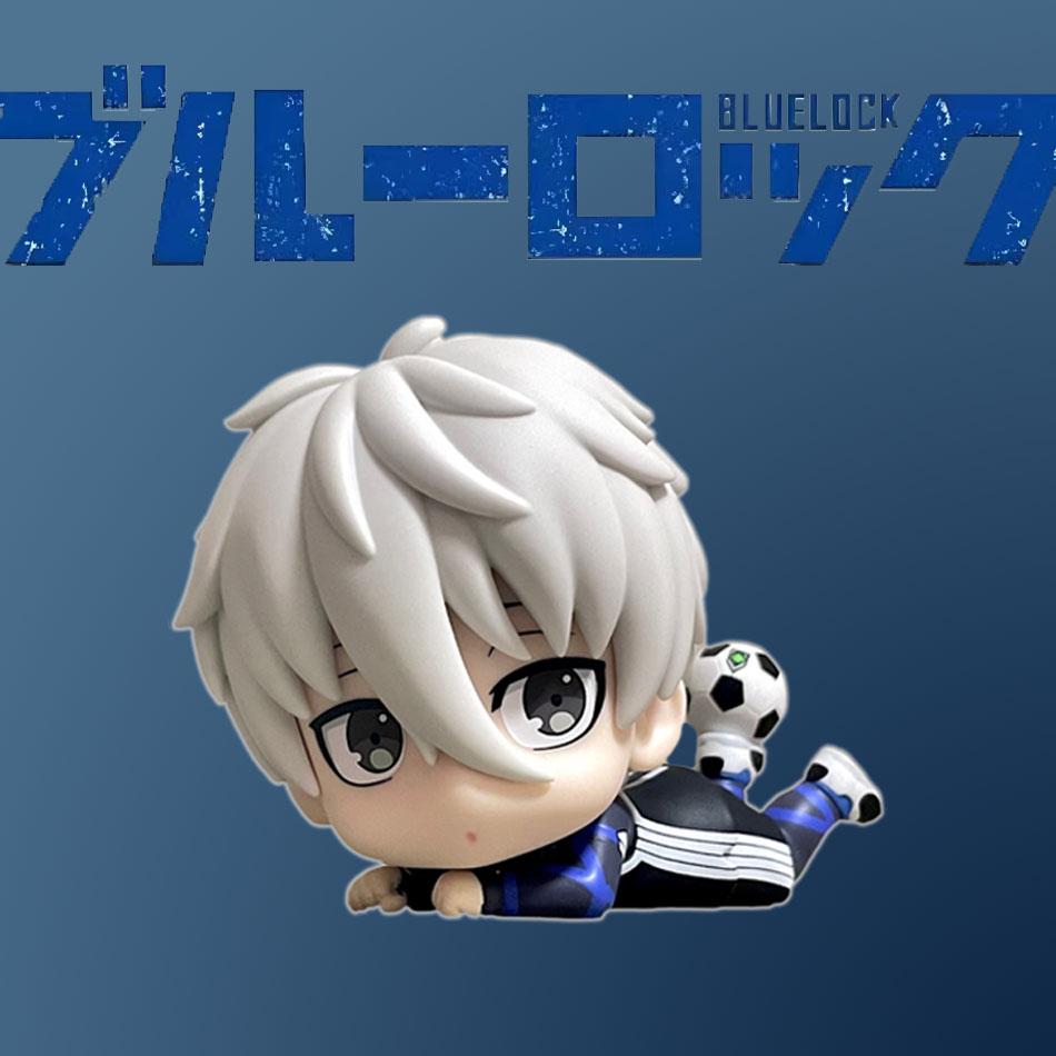In Stock BLUE LOCK Yoichi Isagi Seishiro Nagi  Q Version PVC Anime Figurine Collectible Model Birthday Gift