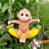 Monkey Pots Hangers, Artisanal Planter Pots Hangers Home Accent for Flower Pots Living Space Shop Display Item