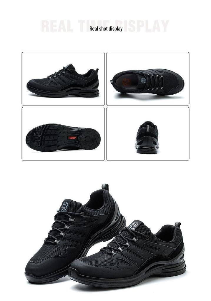 Insulated 10kV Lightweight Breathable Work Shoes - Anti-Smash, Anti-Puncture, Protective, and Comfortable for Long Standing