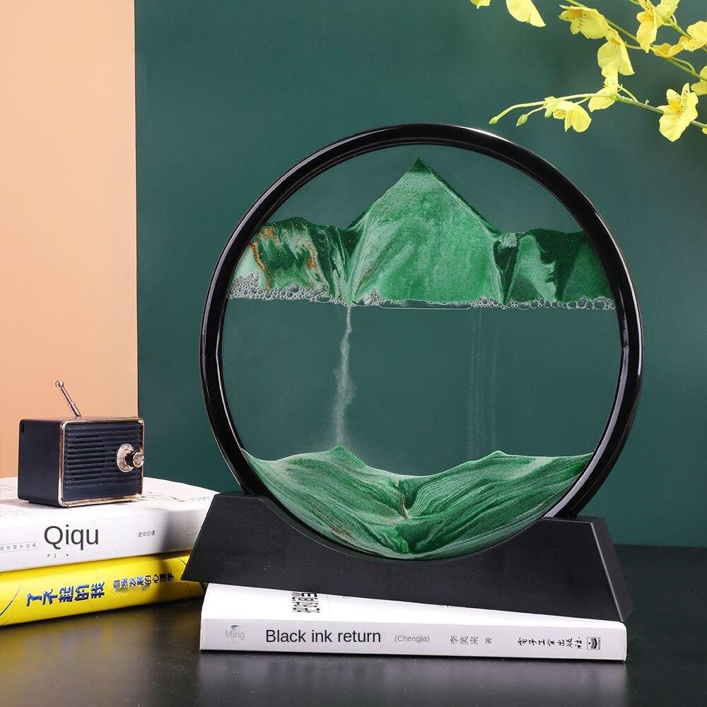 

3D-украшения для рисования зыбучих песков. Расширенные украшения. 25*26.5cm зелёный