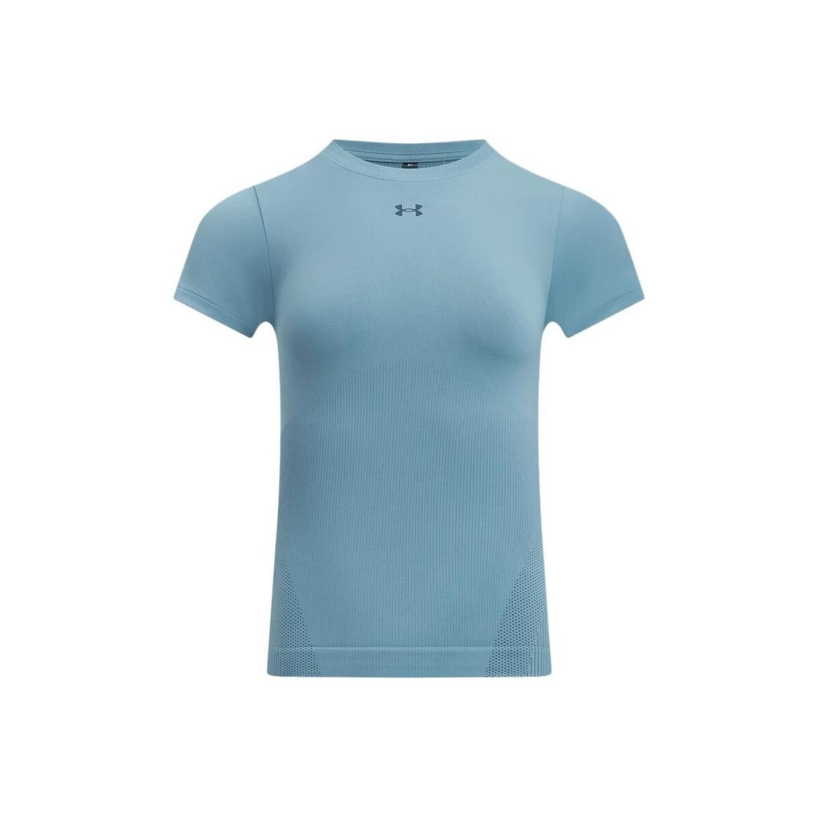 

Under Armour Удобная дышащая спортивная повседневная футболка с коротким рукавом женские топы 6000642-418 S