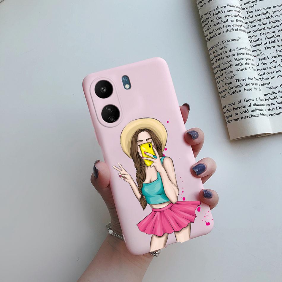 For Xiaomi Redmi 13C Case Super Mom Baby Fashion Girls Cover Soft TPU Fundas For Xiaomi Redmi 13C 13 C Redmi13C Phone Case Coque