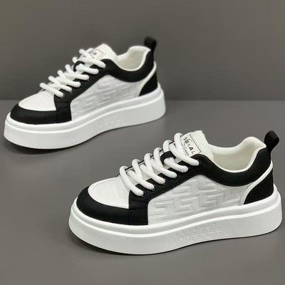 Herrenschuhe für Frühling Atmungsaktiv Neu Dünn Lässig Weiße Schuhe Trendschuhe Koreanisch Vielseitig Herren Sportschuhe