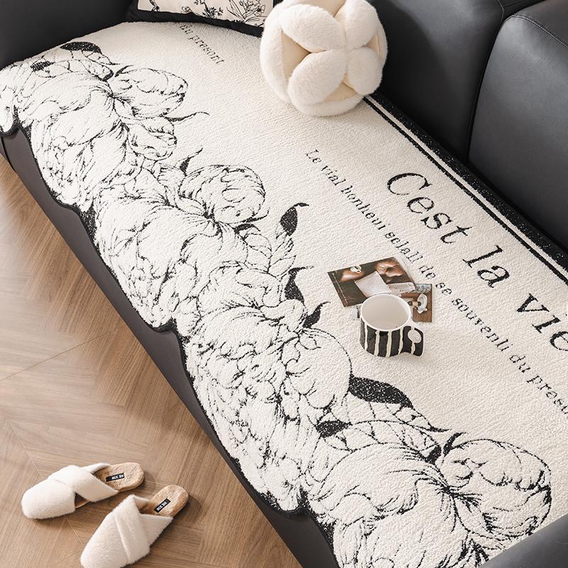 

Высококачественная подушка для дивана, тканевая подкладка нестандартной формы, универсальное нескользящее, не царапающееся, четырехсезонное полотенце, высококачественное полотенце 90*90cm