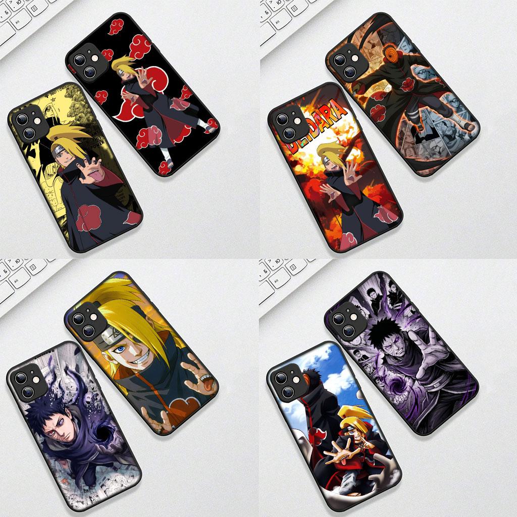 Silicone Cover for Xiaomi Redmi 15 9A 9C NFC 7A 9T Note 9 8 7 8T 15c A5 4G 5G Phone Case Deidara Tobi Narutos Uchiha Obito