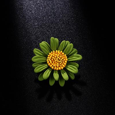 Cute Sunflower Brooch Pins For Hijab Hats Dress Or Bags Jewelry Accessories