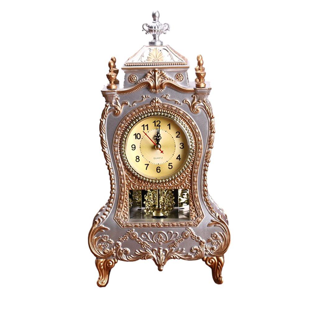 Ceas de masă Afișaj analog Ceas cântece Vintage Vintage Design