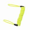 Motorcycle Bike Alarm Disc Lock Antitheft Security Spring Reminder Coil Cable Orange