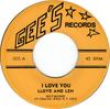 7inch Record LLOYD  LEN  I Love You 005 Gees Records US Reggae Ska  Dub Used