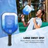 Pic-Ten Pickleball Paddle 2-Piece Set USAPA Approved Fiberglass Surface Lightweight High-Performance Polypropylene Honeycomb Core Non-Slip