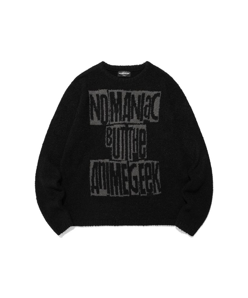 NICEGHOSTCLUB Anime L/S Knit Tee_Black(Ng2Efuk608A)