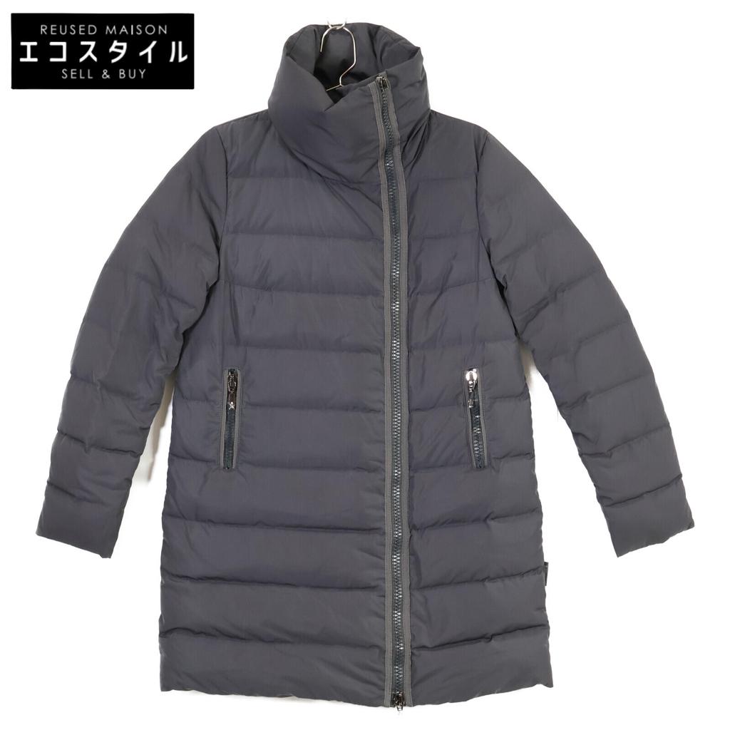 Moncler GERBOISE Down Coat 0 grayUsed