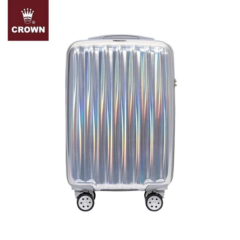 Crown Expandable Front-Opening Carry-On Luggage