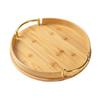 Large Capacity Fruit Food Storage Plate Round Bread Pallet Dinner Plate Fast Food Tray  Restaurant