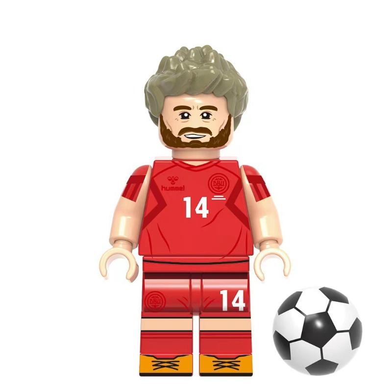 G0103 G0104 G0112 Wereldvoetbalsterren Bouwstenen Minifiguren Set Voetballers Bouwstenen Actiefiguren Model Speelgoed Verjaardagscadeau