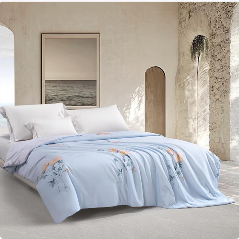 Mercury Home Textiles DH Jinyu Fenghua Tussah Silk Quilt