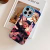 Arknights Grani Jelly Double Layer Light Blue Mobile Phone Case for iPhone 17 16 15 14 13 12 11 Air Pro Max Plus Protective
