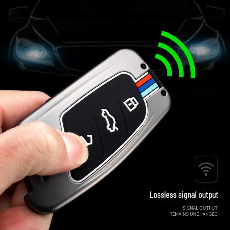 Metal Key Cover for MG ZS, HS, and MG6 (2018-2019) – Protects and Secures Your Car Key