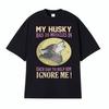 If They Talk Behind Yo Back Fart Wolf Literally Me Funny Meme Emo Tshirt Mens Clothing Harajuku Retro Oversized Cotton T Shirt