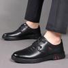 FashionSoft Driving Shoes for Men with Soft Soles Fashion Casual New Designer Black Spring Autumn Leather Shoes Male Loafers