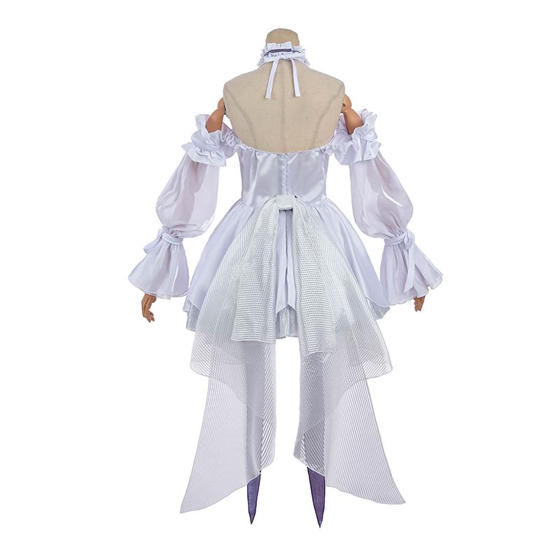 Dorothy Cosplay Costume Game Nikke Goddess Of Victory Dorothy White Flower Wedding Dress Women Halloween Carnival Suit