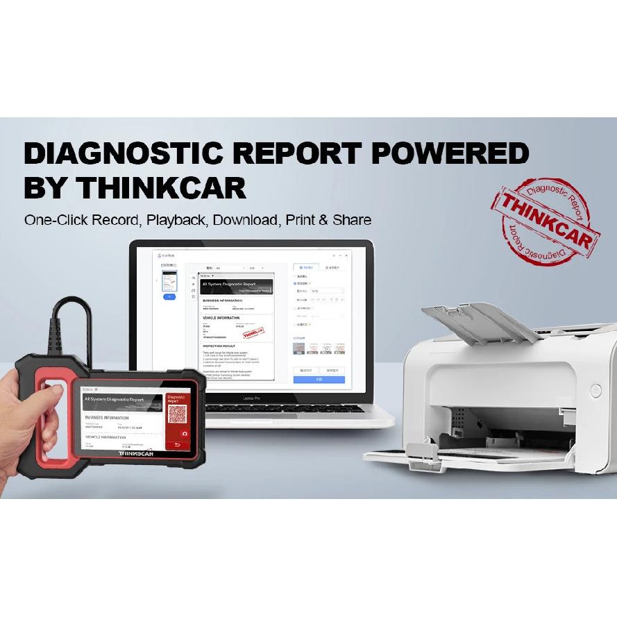Thinkscan Plus S7/S6/S5/S4 Diagnostic Tools Diagnose 7 System 5 Reset Free Lifetime Autotools Car Obd2 Scanner Code Reader Tools