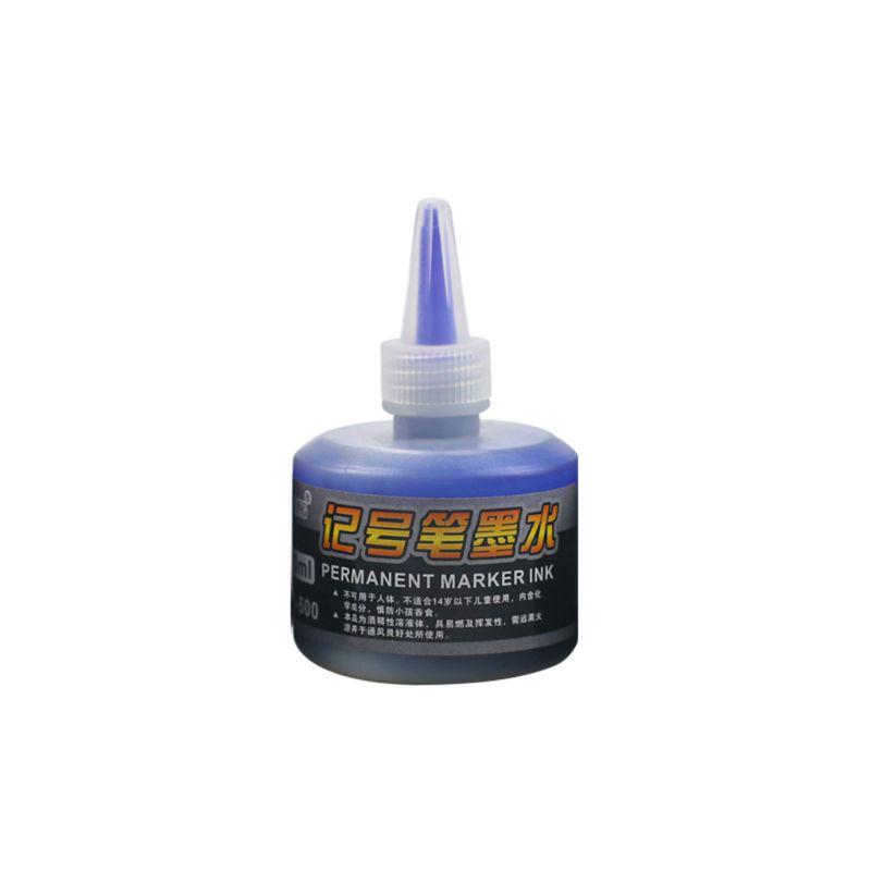 1 Bottle 50ml Refill Ink for Refilling Inks Marker Pen Black Red Blue 3 Colors