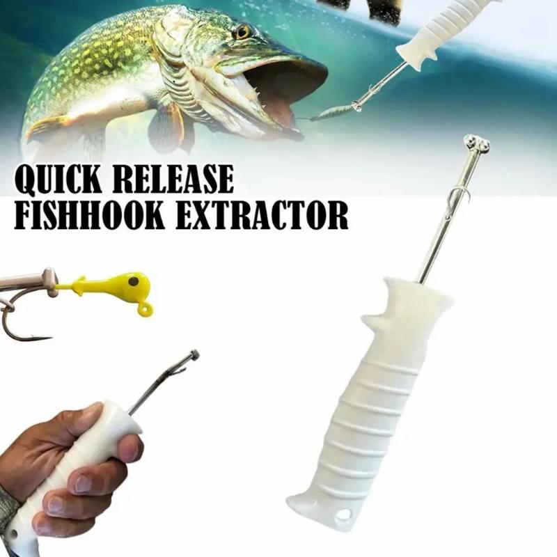 4pc Fishhook Extractors Tool Quick Release Hook Detacher Disconnect Removal Tool Compacts Fishing Accessories Enduring
