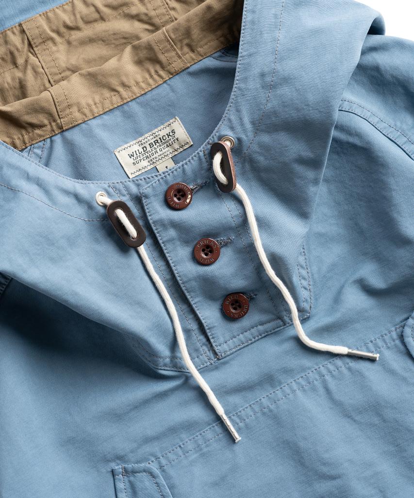 Wild Bricks W25 Mountain Anorak (Dusty Blue)