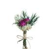 12cm Preserved Flower Boutonniere: Mini Bouquet for Bride, Bridesmaid, Wedding, Gift Box, Party Favor Decoration