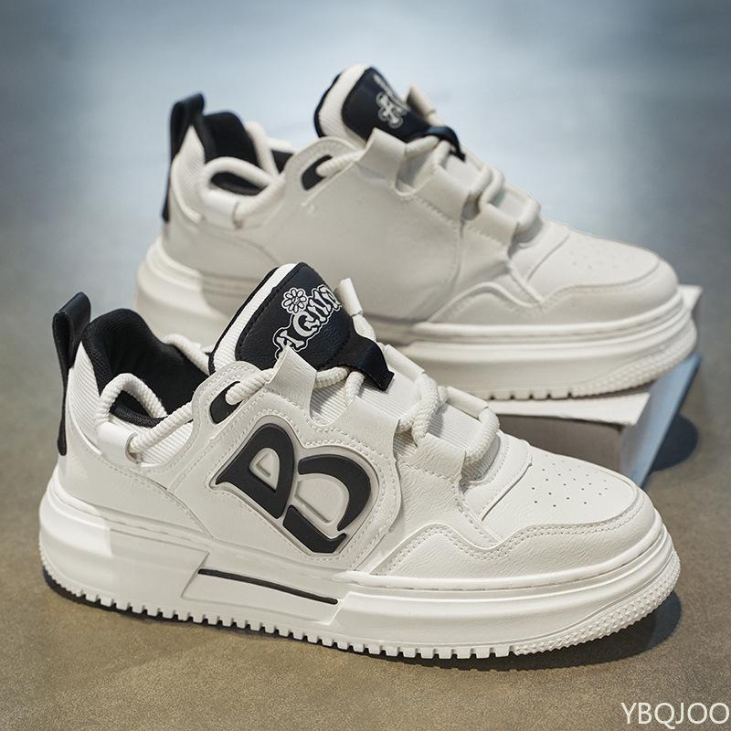 Fashion Men's Shoe Trend New Versatile Sports Board Shoes Height Increasing Casual Color Blocking Design Vulcanized Shoes Zapatos Hombre