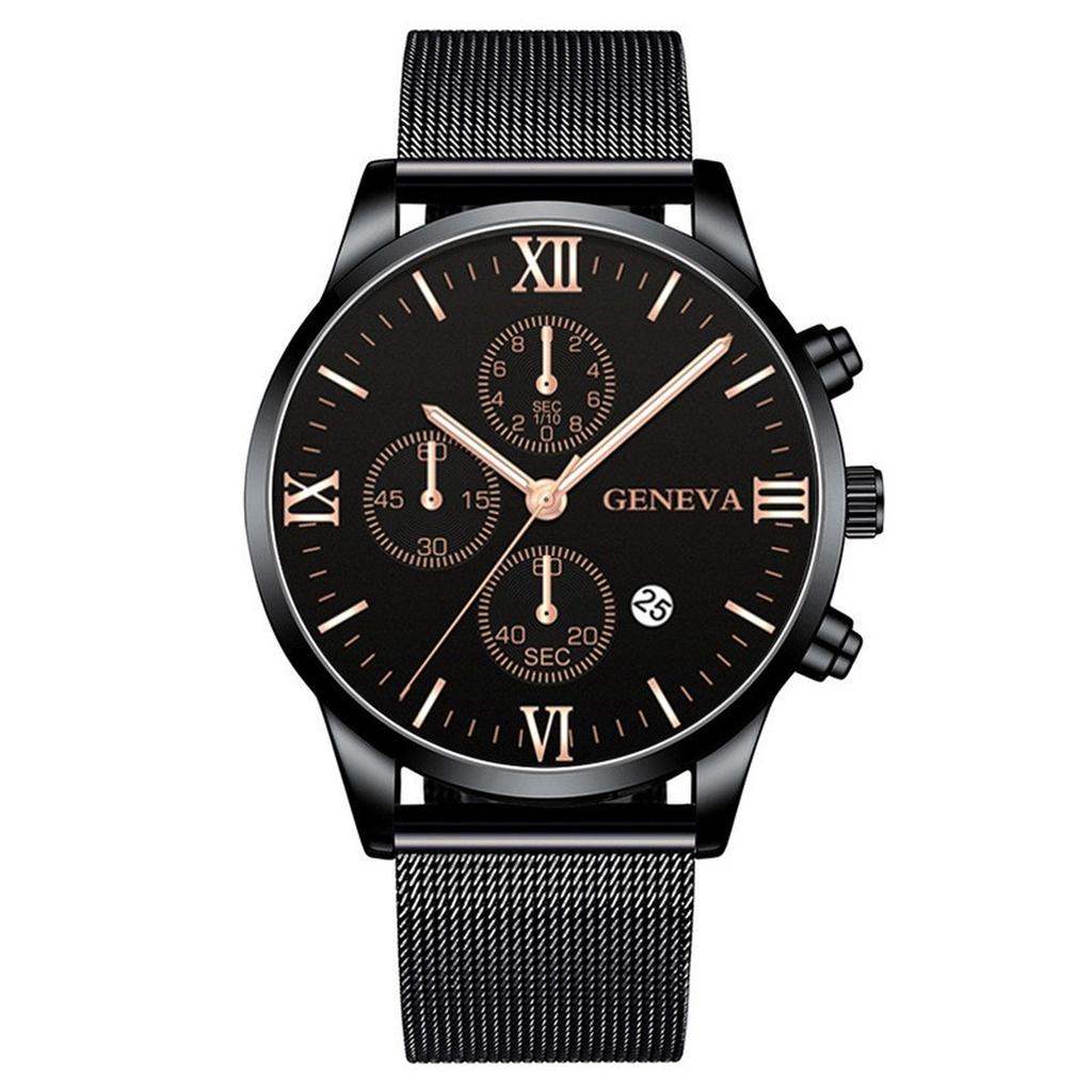 Men's Waterproof Luminous Running Alarm Clock Watch