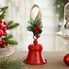 Christmas Bell Ornaments Rustic Holiday Decoration Christmas Tree Pendants For Living Room Office Mantel Wall Window Sill